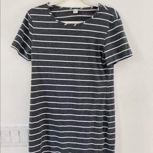 Stripped dress ladies M